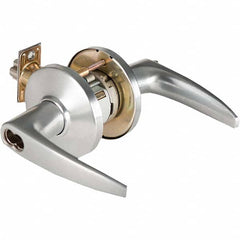 Best - Entrance Lever Lockset for 1-3/4 to 2-1/4" Thick Doors - USA Tool & Supply