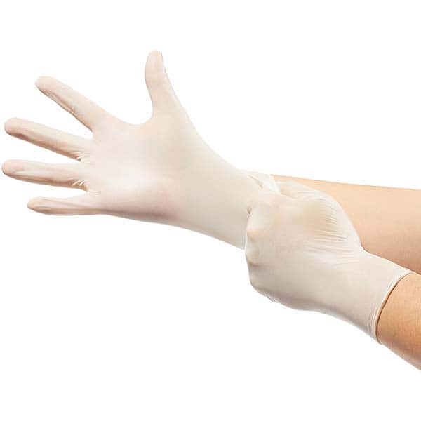 Made in USA - Size L, 3 Mil, Medical Grade, Powder Free Nitrile Disposable Gloves - USA Tool & Supply