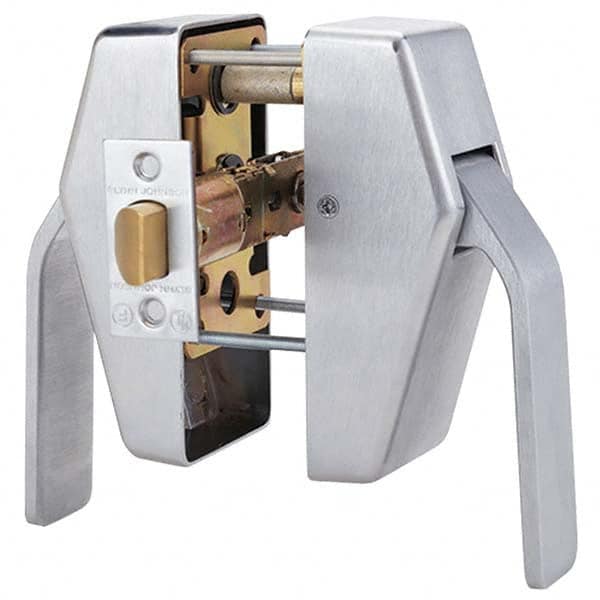 Schlage - 2-5/8" Long x 2-9/16" Wide, All Metal Chasie, Steel Door Pull - USA Tool & Supply