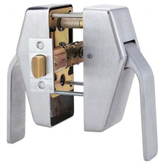Schlage - 2-5/8" Long x 2-9/16" Wide, All Metal Chasie, Steel Door Pull - USA Tool & Supply