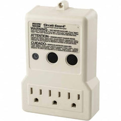 Bryant Electric - GFCI Cords & Power Distribution Centers Mount Type: Plug-In Number of Outlets: 3 - USA Tool & Supply