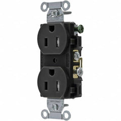 Bryant Electric - Straight Blade Receptacles Receptacle Type: Duplex Receptacle Grade: Commercial - USA Tool & Supply