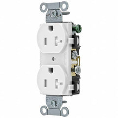 Bryant Electric - Straight Blade Receptacles Receptacle Type: Duplex Receptacle Grade: Commercial - USA Tool & Supply