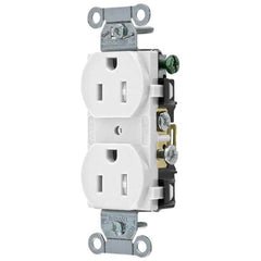 Bryant Electric - Straight Blade Receptacles Receptacle Type: Duplex Receptacle Grade: Commercial - USA Tool & Supply