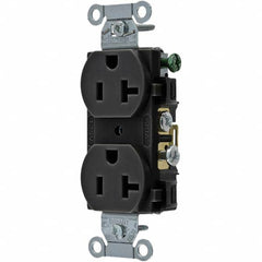 Bryant Electric - Straight Blade Receptacles Receptacle Type: Duplex Receptacle Grade: Commercial - USA Tool & Supply