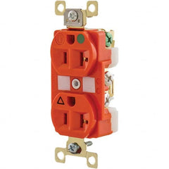 Bryant Electric - Straight Blade Receptacles Receptacle Type: Duplex Receptacle Grade: Hospital - USA Tool & Supply