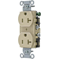 Bryant Electric - Straight Blade Receptacles Receptacle Type: Duplex Receptacle Grade: Commercial - USA Tool & Supply