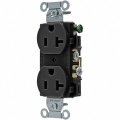 Bryant Electric - Straight Blade Receptacles Receptacle Type: Duplex Receptacle Grade: Commercial - USA Tool & Supply