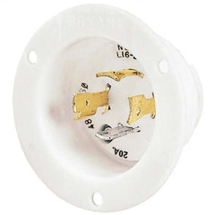 Bryant Electric - Twist Lock Plugs & Connectors Connector Type: Inlet Grade: Industrial - USA Tool & Supply