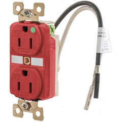 Bryant Electric - Straight Blade Receptacles Receptacle Type: Duplex Receptacle Grade: Hospital - USA Tool & Supply