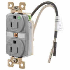 Bryant Electric - Straight Blade Receptacles Receptacle Type: Duplex Receptacle Grade: Hospital - USA Tool & Supply