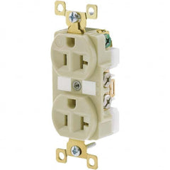 Bryant Electric - Straight Blade Receptacles Receptacle Type: Duplex Receptacle Grade: Industrial - USA Tool & Supply