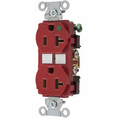 Bryant Electric - Straight Blade Receptacles Receptacle Type: Duplex Receptacle Grade: Hospital - USA Tool & Supply