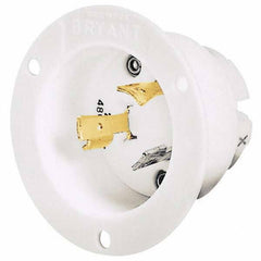 Bryant Electric - Twist Lock Plugs & Connectors Connector Type: Inlet Grade: Industrial - USA Tool & Supply