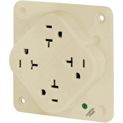 Bryant Electric - Straight Blade Receptacles Receptacle Type: Fourplex Receptacle Grade: Hospital - USA Tool & Supply