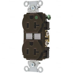 Bryant Electric - Straight Blade Receptacles Receptacle Type: Duplex Receptacle Grade: Hospital - USA Tool & Supply