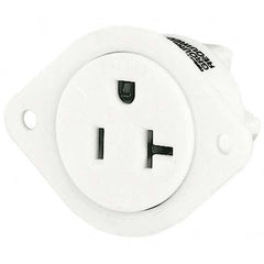 Bryant Electric - Straight Blade Receptacles Receptacle Type: Flanged Receptacle Grade: Industrial - USA Tool & Supply