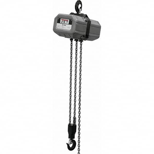 Jet - Electric Hoists Type: Electric Hoist Load Capacity (Ton): 2 - USA Tool & Supply