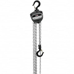 Jet - 500 Lb Capacity, 90' Lift Height, Manual Chain Hoist - USA Tool & Supply
