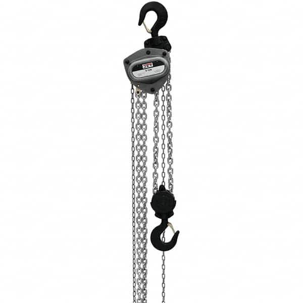 Jet - 10,000 Lb Capacity, 100' Lift Height, Manual Chain Hoist - USA Tool & Supply