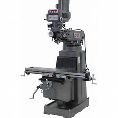 Jet - Knee Milling Machines Spindle Speed Control: Electronic Variable Speed Table Length (Inch): 10 - USA Tool & Supply