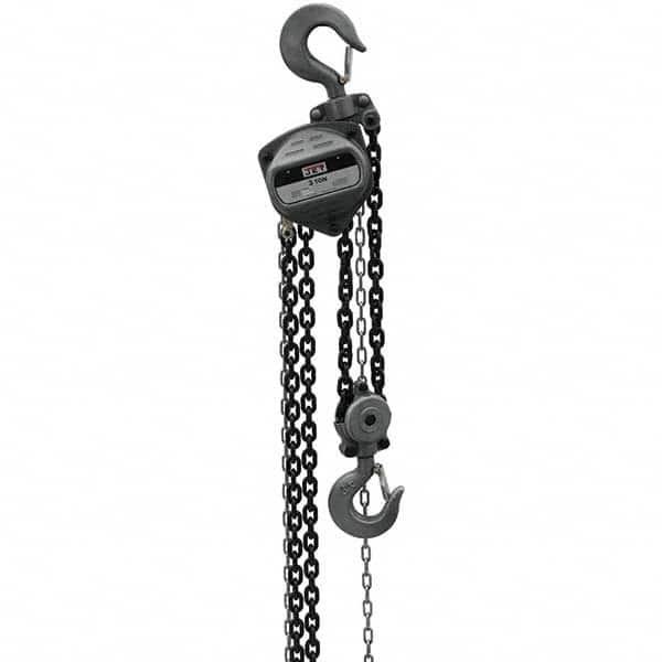 Jet - 10,000 Lb Capacity, 40' Lift Height, Manual Chain Hoist - USA Tool & Supply