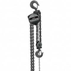 Jet - 10,000 Lb Capacity, 40' Lift Height, Manual Chain Hoist - USA Tool & Supply