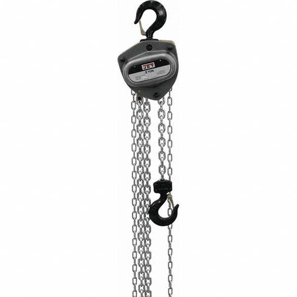 Jet - 4,000 Lb Capacity, 60' Lift Height, Manual Chain Hoist - USA Tool & Supply