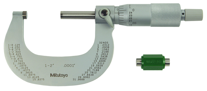 1-2" MICROMETER - USA Tool & Supply