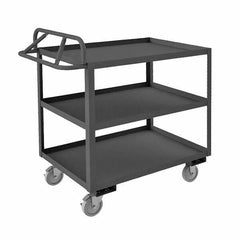 Durham - 1,200 Lb Capacity, 36-1/4" Wide x 66-1/4" Long x 43-3/8" High Service Cart - USA Tool & Supply