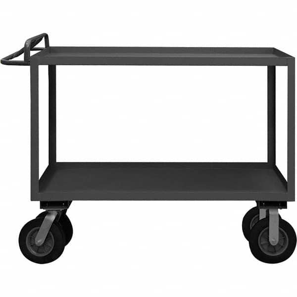 Durham - 1,200 Lb Capacity, 24-1/4" Wide x 78-1/4" Long x 47" High Service Cart - USA Tool & Supply