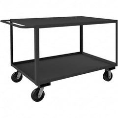 Durham - 3,000 Lb Capacity, 24-1/4" Wide x 78-1/4" Long x 36" High Heavy Duty Service Cart - USA Tool & Supply