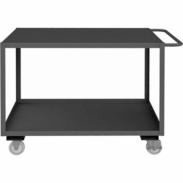 Durham - 1,200 Lb Capacity, 30-1/4" Wide x 54-1/4" Long x 37-5/8" High Heavy Duty Service Cart - USA Tool & Supply