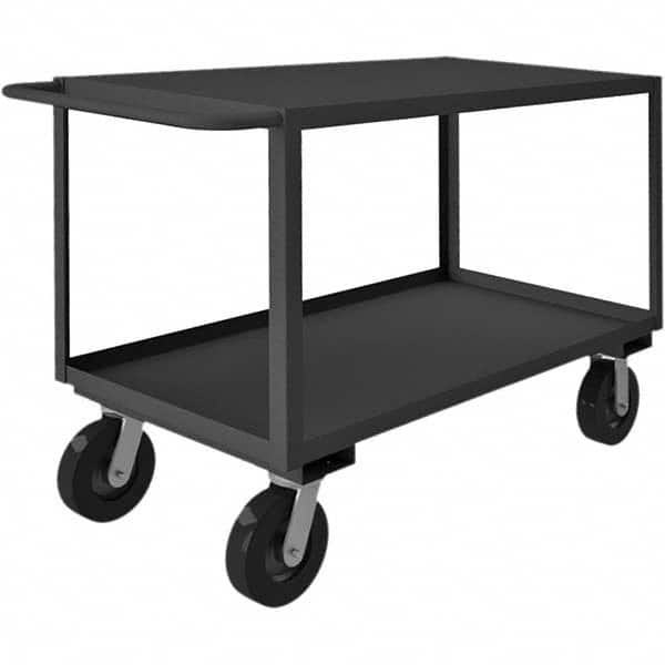 Durham - 3,000 Lb Capacity, 36-1/4" Wide x 78-1/4" Long x 36" High Heavy Duty Service Cart - USA Tool & Supply