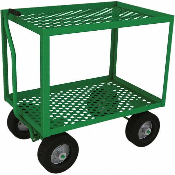 Durham - 1,000 Lb Capacity 5th Wheel Platform Wagon - USA Tool & Supply