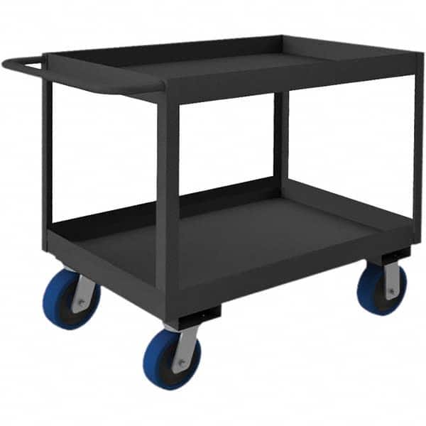 Durham - 3,600 Lb Capacity, 24-1/4" Wide x 42-1/4" Long x 37-5/8" High Service Cart - USA Tool & Supply
