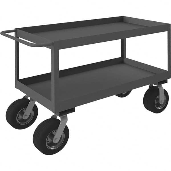 Durham - 1,200 Lb Capacity, 24-1/4" Wide x 54-1/4" Long x 36" High Service Cart - USA Tool & Supply