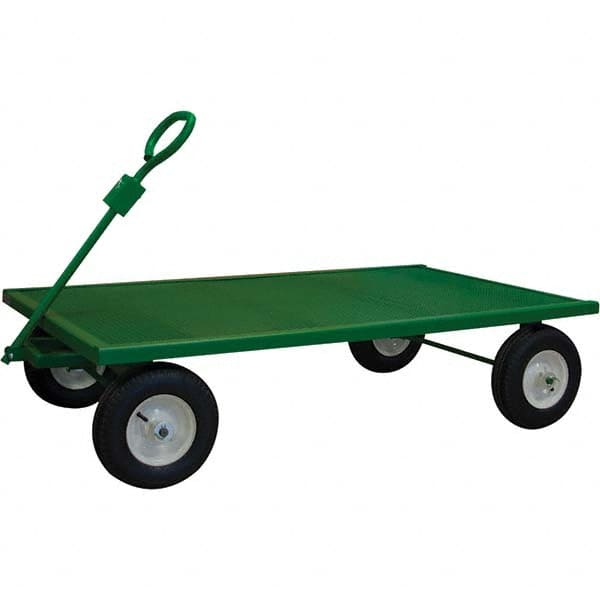 Durham - 1,200 Lb Capacity 5th Wheel Platform Wagon - USA Tool & Supply