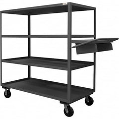 Durham - 3,600 Lb Capacity, 30-1/4" Wide x 76-3/8" Long x 65" High Order Picking Cart - USA Tool & Supply