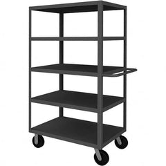 Durham - 3,600 Lb Capacity, 24-1/4" Wide x 42-1/4" Long x 66-1/2" High Heavy Duty Service Cart - USA Tool & Supply