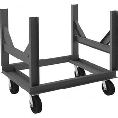 Durham - 3,000 Lb Capacity Bar Cradle Truck - USA Tool & Supply