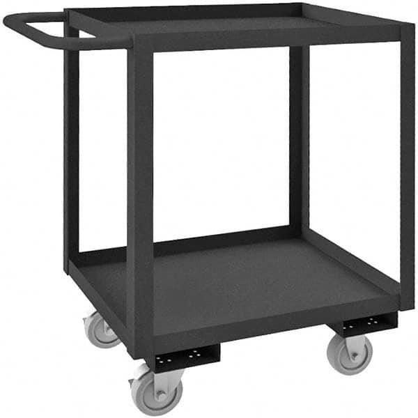 Durham - 1,200 Lb Capacity, 18-1/4" Wide x 30-1/4" Long x 37-5/8" High Heavy Duty Service Cart - USA Tool & Supply