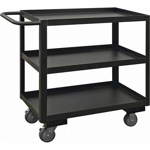 Durham - 1,200 Lb Capacity, 18-1/4" Wide x 36-1/4" Long x 33" High Heavy Duty Service Cart - USA Tool & Supply