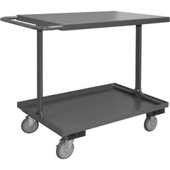 Durham - 1,200 Lb Capacity, 18" Wide x 38" Long x 35-13/16" High Access Shelf Cart - USA Tool & Supply