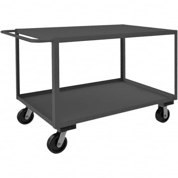 Durham - 3,000 Lb Capacity, 30-1/4" Wide x 66-1/4" Long x 36" High Service Cart - USA Tool & Supply