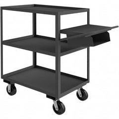 Durham - 3,600 Lb Capacity, 30-1/4" Wide x 76-3/8" Long x 48" High Order Picking Cart - USA Tool & Supply