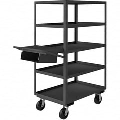 Durham - 3,600 Lb Capacity, 24-1/4" Wide x 52-3/8" Long x 65" High Order Picking Cart - USA Tool & Supply