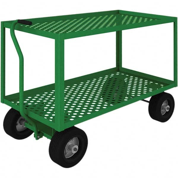Durham - 1,000 Lb Capacity 5th Wheel Platform Wagon - USA Tool & Supply
