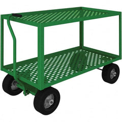 Durham - 1,000 Lb Capacity 5th Wheel Platform Wagon - USA Tool & Supply