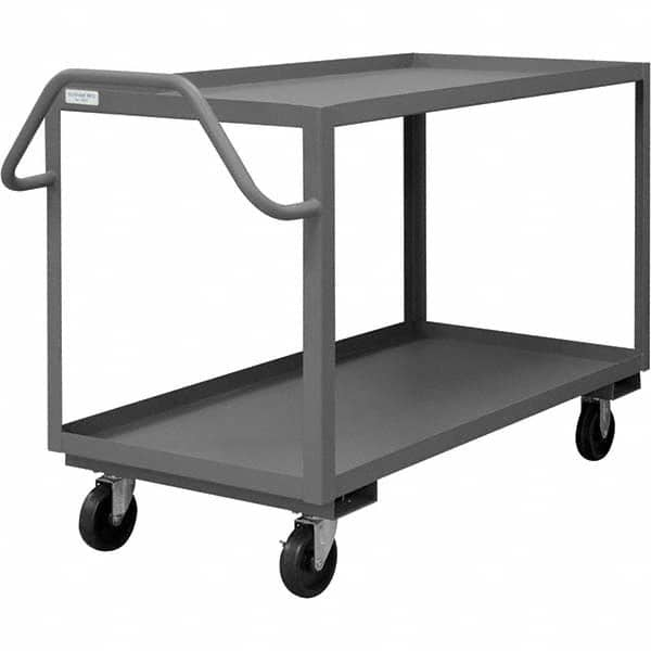 Durham - 1,400 Lb Capacity, 24-1/4" Wide x 42" Long x 37" High Service Cart - USA Tool & Supply